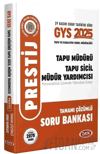 2025 GYS Tapu ve Kadastro Genel Müdürlüğü Tapu Müdürü, Tapu Sicil Müdü