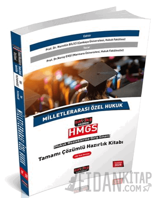 2025 HMGS Milletlerarası Özel Hukuk Tamamı Çözümlü Hazırlık Kitabı Nur