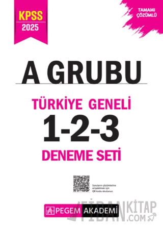 2025 KPSS A Grubu Tamamı Çözümlü Türkiye Geneli 1-2-3 (3'lü Deneme Seti)