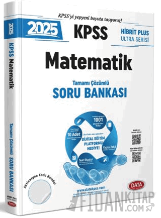 2026 KPSS Hibrit Plus Ultra Serisi Matematik Soru Bankası - Karekod Çözümlü + Dijital Eğitim Platformu