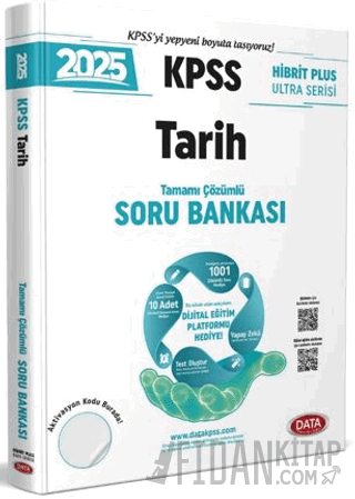 2026 KPSS Hibrit Plus Ultra Serisi Tarih Soru Bankası Karekod Çözümlü - Dijital Eğitim Platformu Hediye