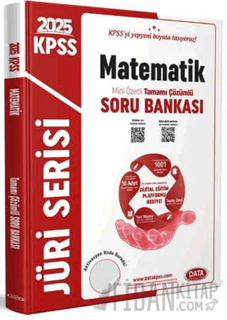 2026 KPSS Jüri Serisi Matematik Mini Özetli Tamamı Çözümlü Soru Bankası + Dijital Eğitim Platformu Hediye