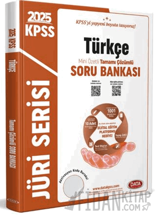 2026 KPSS Jüri Serisi Mini Özetli Türkçe Tamamı Çözümlü Soru Bankası + Dijital Eğitim Platformu