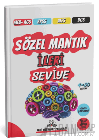 2025 MEB-AGS KPSS ALES DGS Sözel Mantık İleri Seviye 4x30 Tamamı Video Çözümlü Deneme Sınavı
