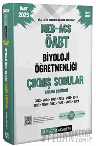 2025 MEB-AGS-ÖABT Biyoloji Öğretmenliği Tamamı Çözümlü Çıkmış Sorular