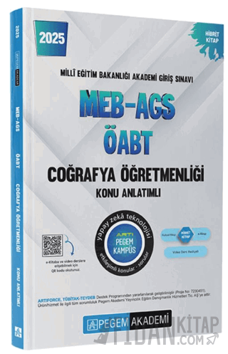 2025 MEB-AGS-ÖABT Coğrafya Öğretmenliği Konu Anlatımlı