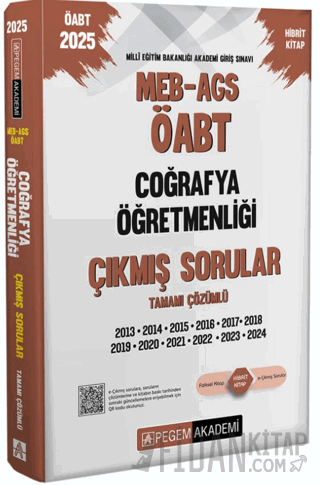 2025 MEB-AGS-ÖABT Coğrafya Öğretmenliği Tamamı Çözümlü Çıkmış Sorular