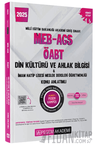 2025 MEB-AGS-ÖABT Din Kültürü ve Ahlak Bilgisi-İmam Hatip Lisesi Mes.Lisesi Öğretmenliği Konu Anlatımlı