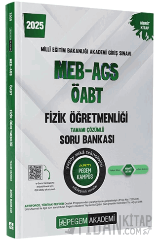 2025 MEB-AGS-ÖABT Fizik Öğretmenliği Tamamı Çözümlü Soru Bankası