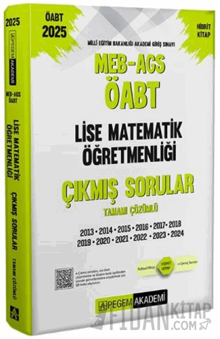 2025 MEB-AGS-ÖABT Lise Matematik Öğretmenliği Çıkmış Sorular