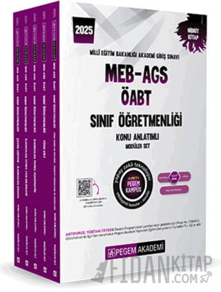 2025 MEB-AGS-ÖABT Sınıf Öğretmenliği Konu Anlatımlı Set (5 Kitap)