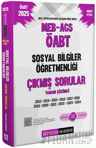 2025 MEB-AGS-ÖABT Sosyal Bilgiler Öğretmenliği Çıkmış Sorular Kollekti