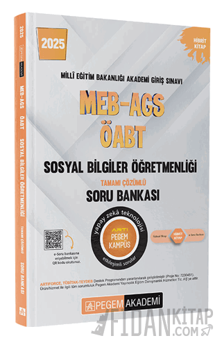 2025 MEB-AGS-ÖABT Sosyal Bilgiler Tamamı Çözümlü Soru Bankası