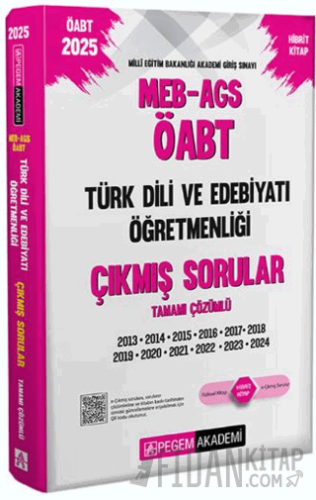 2025 MEB-AGS-ÖABT Türk Dili ve Edebiyatı Öğretmenliği Çıkmış Sorular