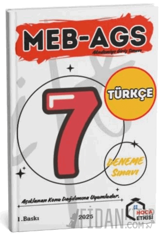 2025 MEB-AGS Sözel Yetenek Türkçe 7 Deneme Kollektif