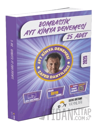 2025 Model Bombastik AYT 25 li Kimya Denemesi