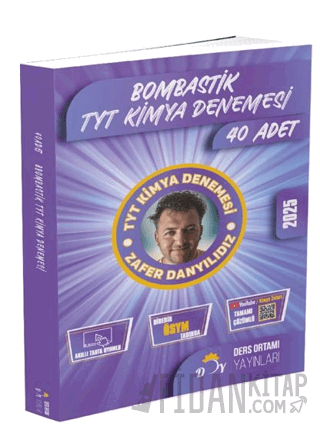 2025 Model Bombastik TYT 40 lı Kimya Denemesi