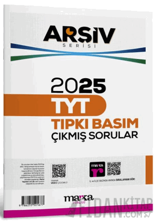 2025 TYT Arşiv Serisi Tıpkı Basım Çıkmış Sorular Kolektif