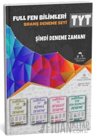 2025 TYT Full Fen Bilimleri 4 Fasikül 23 Deneme Sınavı Seti + Defter Hediyeli