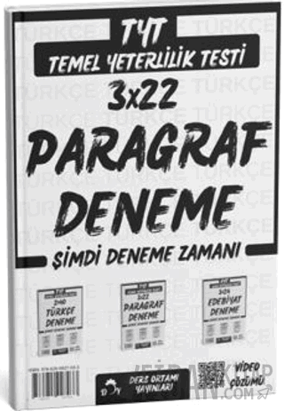 2025 TYT Paragraf 3 Deneme Tamamı Video Çözümlü