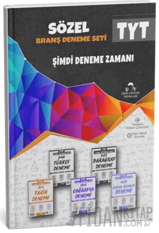 2025 TYT Sözel 5 Fasikül 39 Deneme Sınavı Seti + Defter Hediyeli Kolle
