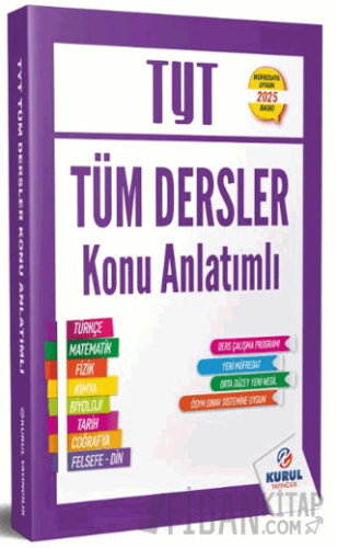 2025 TYT Tüm Dersler Konu Anlatımlı
