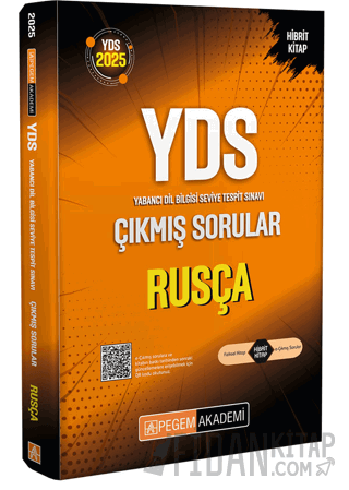 2025 YDS Rusça Çıkmış Sorular Kolektif