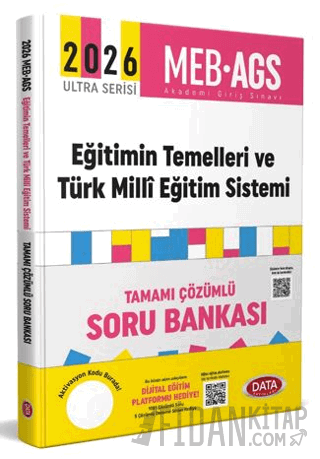 2026 AGS Eğitimin Temelleri - Türk Milli Eğitim Sistemi Tamamı Çözümlü Soru Bankası