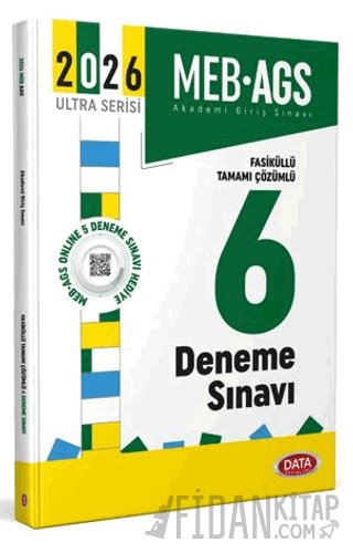 2026 AGS Fasiküllü Tamamı Çözümlü 6 Deneme Sınavı