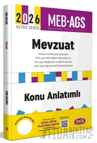 2026 AGS Mevzuat Konu Anlatımlı