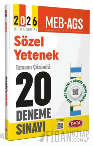 2026 AGS Sözel Yetenek Tamamı Çözümlü 20 Deneme Sınavı