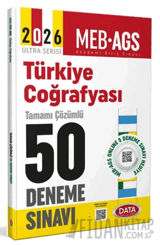 2026 AGS Türkiye Coğrafyası Tamamı Çözümlü 50 Deneme Sınavı Anlatımlı 