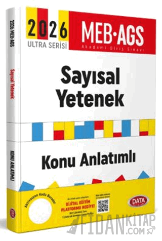 2026 AGS Ultra Serisi Sayısal Yetenek (Matematik) Konu Anlatımlı