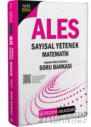 2026 ALES Sayısal Yetenek Matematik Tamamı Video Çözümlü Soru Bankası