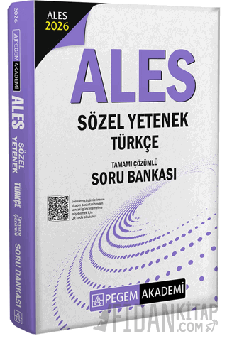 2026 ALES Sözel Yetenek Türkçe Tamamı Çözümlü Soru Bankası