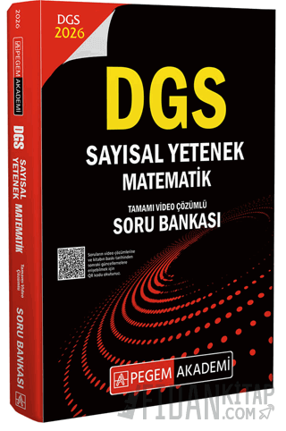 2026 DGS Sayısal Yetenek Matematik Tamamı Video Çözümlü Soru Bankası