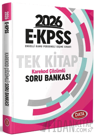 2026 E-KPSS Tek Kitap Soru Bankası Karekod Çözümlü