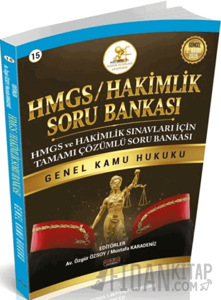 2026 HMGS Hakimlik Genel Kamu Hukuku Soru Bankası