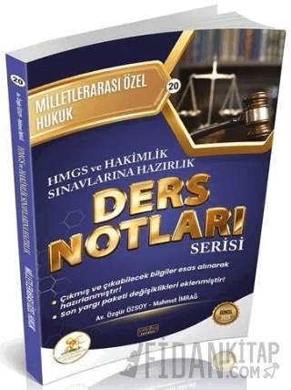 2026 HMGS Hakimlik HUKAL Milletlerarası Özel Hukuk Ders Notları