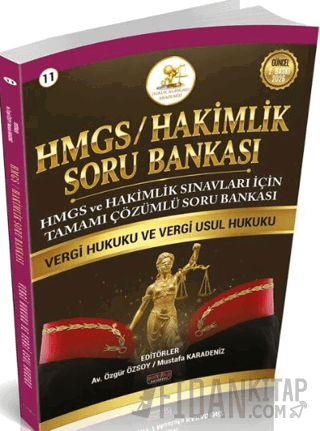 2026 HMGS Hakimlik Vergi Hukuku ve Vergi Usul Hukuku Soru Bankası Must