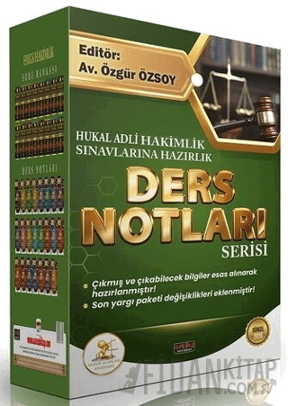 2026 HUKAL Adli Hakimlik Ders Notları Seti Kolektif