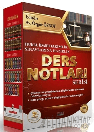 2026 HUKAL İdari Hakimlik Ders Notları Seti Kolektif