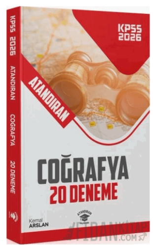 2026 KPSS Coğrafya 20 Deneme Çözümlü Kemal Arslan