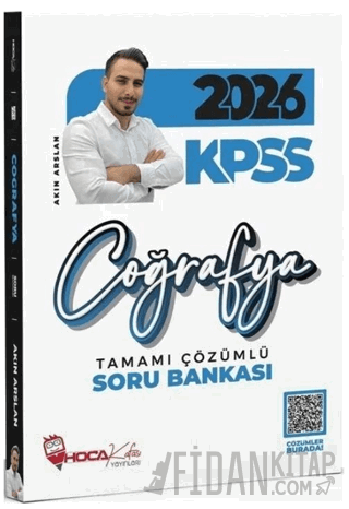 2026 KPSS Coğrafya Soru Bankası Çözümlü Akın Arslan