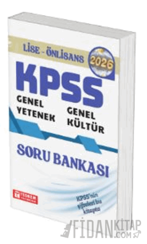 2026 KPSS Genel Kültür Genel Yetenek Lise ve Önlisans Tüm Dersler Soru