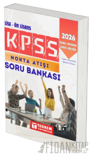 2026 KPSS Lise - Ön Lisans Genel Yetenek Genel Kültür Nokta Atışı Soru