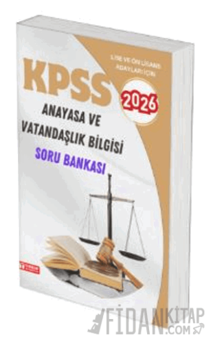 2026 KPSS Lise ve Önlisans Anayasa ve Vatandaşlık Bilgisi Soru Bankası