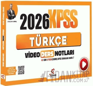 2026 KPSS Türkçe Video Ders Notları