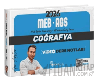 2026 MEB-AGS Coğrafya Video Ders Notları