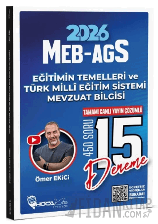 2026 MEB-AGS Eğitimin Temelleri ve Türk Milli Eğitim Sistemi, Mevzuat 